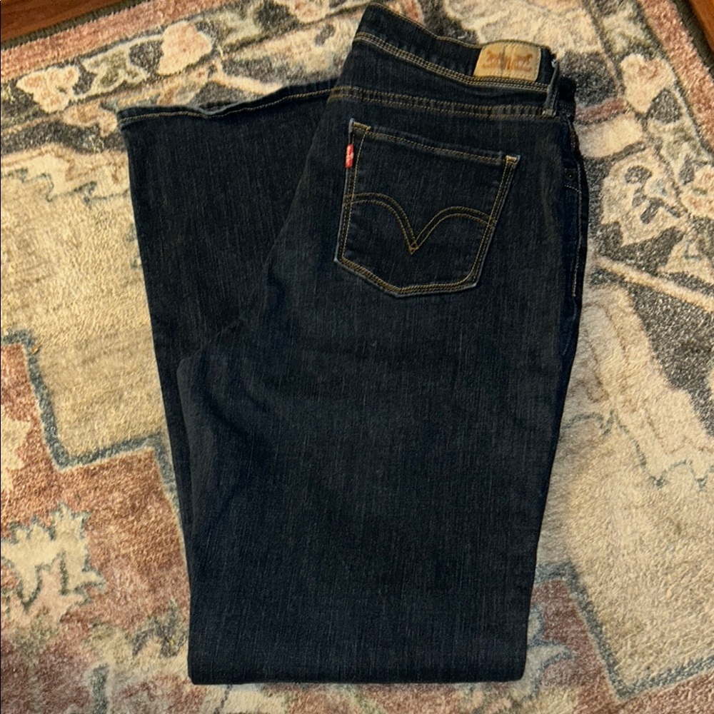 Levi's Dark Blue Boot Cut Jeans